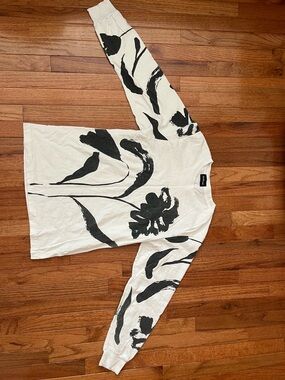 Free People The Bureau Matisse Floral Long-Sleeve